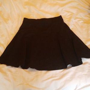 Old navy a- line black mini skirt